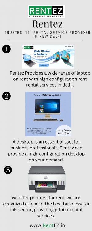 Rentez IT Rental service Provider | New Delhi